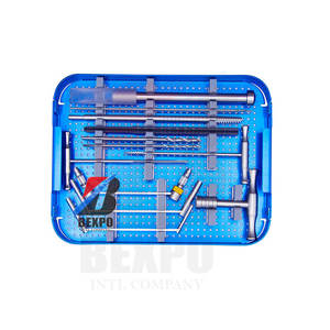 Juego de instrumentos de placa DHS y DCS Instrumentos ortopédicos Fuente manual Quirúrgico - Product Image 3