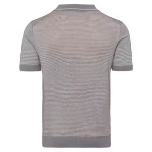 Camiseta de Manga Corta para Hombre, Diseño Más Reciente, Tejido de Punto Sólido, 100% Algodón, Talla Grande - Product Image 3