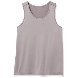 Camiseta sin mangas deportiva transpirable para hombre, ropa deportiva de secado rápido de poliéster 100%, chaleco de gimnasio sin mangas de verano para hombre - Product Image 2