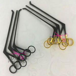 Juego de pinzas de cocodrilo de 6 piezas arriba, abajo, instrumento ortopédico STR dorado y negro - Product Image 1