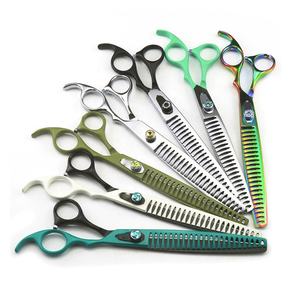 กรรไกรขนาด6นิ้ว7นิ้วสำหรับสัตว์เลี้ยง,กรรไกรตัดขนสัตว์เลี้ยงกรรไกรสเตนเลสสตีล440C - Product Image 6