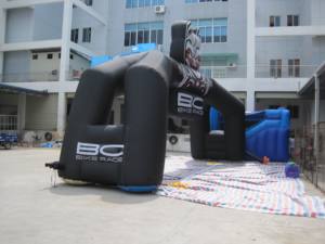 Arco Inflable para Bicicletas con Impresión Digital y Bomba Eléctrica, Más de 12 Pies de Altura, para Eventos Publicitarios - Product Image 5
