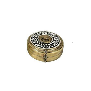 Boîte à chapati en laiton cuisine restauration utilisation serveur de nourriture décoratif marmite conception martelée chapati pot de service doré - Product Image 3