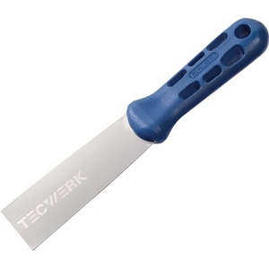 Espátula para pintor TECWERK de 40 mm, azul, pulida de alto brillo - Product Image 1