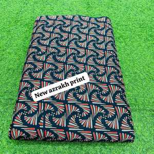 Textile de coton imprimé Batik de haute qualité pour écharpe et rembourrage ethnique 58 pouces de large 215 tissu de coton GSM - Product Image 4