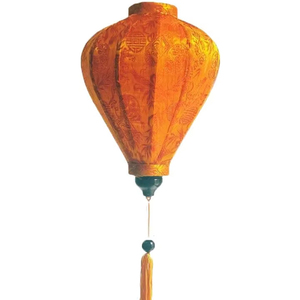 2025 Traditional Concept Vivid Silk Lantern Artistic Handmade Bamboo Silk <b>Decorative</b> Lamp Soft Glow Vietnam for New Year's - Product Image 5