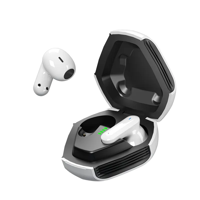Super-Bass-Stereo-Ohrhörer mit geringer Latenz In Ear Sports Wasserdichtes TWS Wireless Gaming-Ohrhörer Transparentes Mini-Headset
