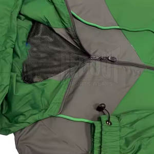 Conjunto de sudadera cortavientos de dos piezas con cremallera para hombre Conjunto de Sudadera con capucha transpirable a prueba de viento de alta calidad Hecho en Pakistán - Product Image 4