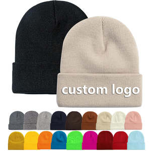 Gorro de Invierno de Lujo Personalizado al por Mayor para Fabricantes, 100% Poliéster, con Logotipo Bordado, Gorro de Punto Premium para Hombre y Mujer - Product Image 6