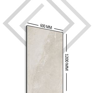 Carreaux de sol émaillés polis 60X120cm de conception italienne Inde Texture solide antidérapante pour chambre européenne Appartement Isolation thermique - Product Image 1