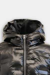 Chaqueta acolchada ligera de invierno para hombres y mujeres, Abrigo acolchado con cremallera y relleno de algodón transpirable, prendas de vestir de lona - Product Image 4