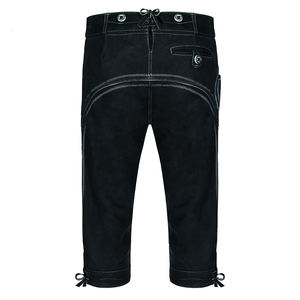 New Arrival Bavarian Leather Shorts OEM 100% Suede Lederhosen For Men Traditional <b>Oktoberfest</b> Brown <b>Costume</b> - Product Image 2