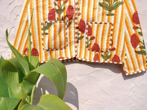 Chaquetas Kantha de seda de algodón Premium indio lujosa moda acolchada para mujer tradicional bordado a mano acolchado - Product Image 5