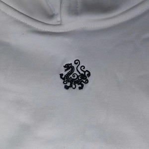 Ropa de calle mezclada de algodón de alta calidad Otoño Invierno Casual bordado térmico Puff estampado logotipo personalizado Sudadera con capucha - Product Image 3