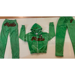 Conjunto de chándal para hombre hecho a medida al mejor precio, ropa de invierno, sudadera con cremallera cálida y pantalón de talla grande, precio de venta - Product Image 6