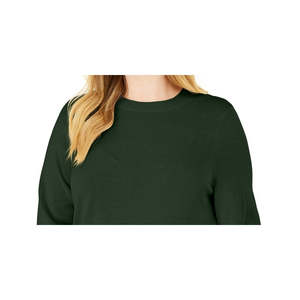 Cardigan in maglia traspirante verde da donna Michael Kors con dettagli a occhielli e bottoni, ideale per l'autunno/inverno, casual, con chiusura frontale - Product Image 2