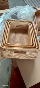 Sea Grass Water Hyacinth, Bamboo, Rattan Summer Beach <b>Bag</b> Basket <b>Bag</b> Sedge Service Straw <b>Bag</b> Vietnam Craft Handbag 99 Gold Data - Product Image 2