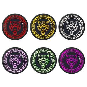 Parches de goma de silicona PVC blando de plástico con logotipo de marca elevado 3D personalizado - Product Image 5