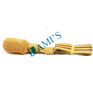 Uniforme de Ceremonia de alta calidad, Sabre Knot, Color dorado, último 2023 - Product Image 2