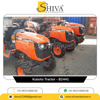3 Cylindres Refroidi Par Liquide 1123 cc Capacité 24HP Moteur Machines Agricoles 4WD Kubota B2441 Tracteur Agricole au Meilleur Prix