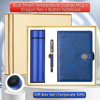 Coffret Cadeau Exécutif Personnalisé avec Thermos Intelligent, Stylo de Luxe, Carnet et Logo Personnalisé – Fournisseur de Cadeaux Promotionnels