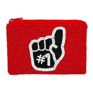 Petit sac fait main pour femmes et filles, motif étoile de mer, bijou perlé, motif coquillage - Product Image 2