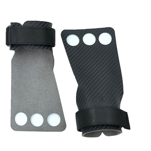 Guantes sin Dedos para Levantamiento de Pesas y Gimnasia - Soporte para Palmas de Goma Natural Antideslizante, Ecológico y Ligero - Product Image 6