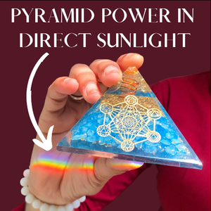 Pirámide de cristal de orgonita de árbol de la vida de Aguamarina Natural de gran oferta de la mejor calidad para regalo de meditación - Product Image 2