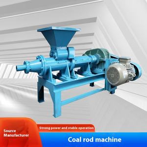 Machine extrudeuse de charbon de bois en barres, directe usine, pour la fabrication de briquettes de poudre de carbone pour combustible de chauffage et barbecue - Product Image 2