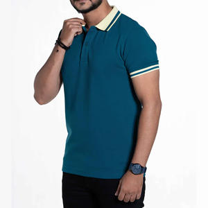 Venta al por mayor barato 100% algodón de alta calidad de varios colores Polo camisas de polo de diseñador de los hombres para los hombres camisetas de polo - Product Image 5