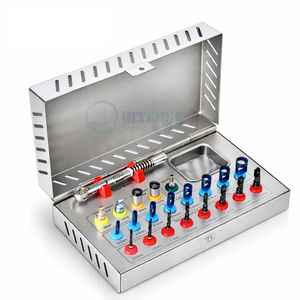 Kit Profesional Manual de 8 Piezas de Brocas Universales para Implantes Dentales, Recubiertas de Plata, Acero Inoxidable, Certificación CE - Product Image 3