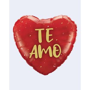 Globos de Corazón para Fiesta, Te Amo, 43cm, Bolsa de 12 Unidades - Product Image 4