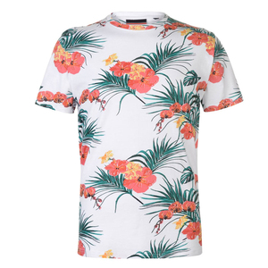 T-shirts décontractés pour hommes de haute qualité, personnalisés, col rond, vente chaude, manches courtes, polyester, sublimation, impression haute technologie, tendance - Product Image 2