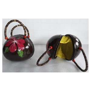 Meilleur vendeur sac à main en coquille de noix de coco de qualité supérieure sac fourre-tout à la mode pour femmes fabriqué au vietnam avec prix d'usine - Product Image 1