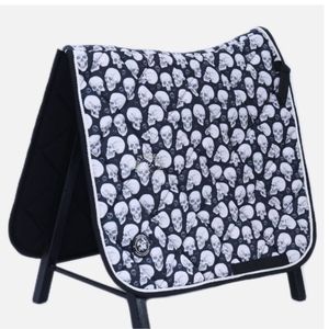 Venta al por mayor, almohadillas para SILLÍN, ciruela, equitación, Media almohadilla inglesa, estilo de caballo, característica de embalaje, Material, sillín de puente de caballo inglés - Product Image 4