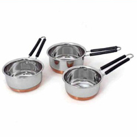 Ustensiles de cuisine antiadhésifs en aluminium personnalisés en métal Revêtement de cuisson de qualité alimentaire avec poignée en bakélite Ensemble de cuisine Ustensiles de cuisine
