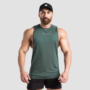 Débardeur réfléchissant vert pour homme - Product Image 1