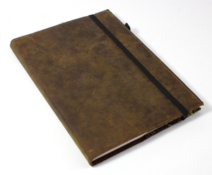 Custom Printing A4 A5 Soft Cover Leather <b>Journals</b> Dotted Blank Paper Notebooks With Back Pocket Gold Silver Logo Diaries - Product Image 2