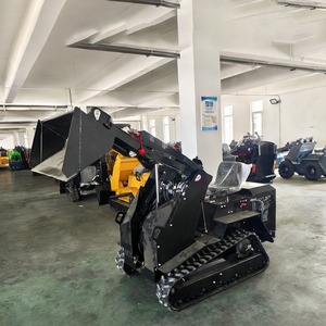 Miniexcavadora Compacta Negra con Cabina, Rotación de 360 Grados, para Motor de 110 kW, Cucharón de 0.12 m, Alta Potencia de Excavación - Product Image 4