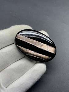 ¡Piedra suelta Natural de jaspe hipersténico verde hecha a mano de grado AAA 100% para joyas curativas increíbles! - Product Image 2