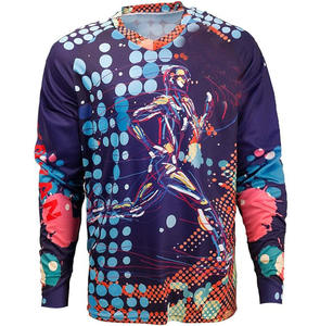 Team Sublimation Custom Design Maillot de moto pour homme Vêtements de course automobile pour moto pour les États-Unis, l'Australie, le Royaume-Uni, l'Allemagne et l'EUROPE - Product Image 1