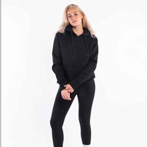 Sudaderas con capucha de invierno para mujer de alta calidad, Material polar de gran tamaño, logotipo personalizado bordado, peso pesado, manga larga, suave y cálido - Product Image 2