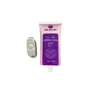 Envase de Tubo Ovalado de PE para Protector Solar Phuc Nguyen Vietnam, 30ml 50ml, Acabado Brillante/Mate, Impresión Offset, Hot Stamping, Tapa de Rosca - Product Image 3