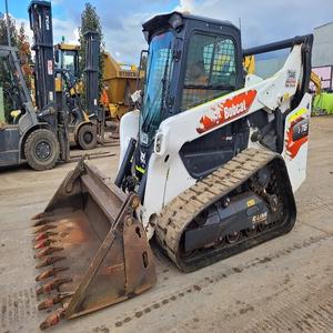 Cargadora de dirección deslizante con motor diésel Bobcats T76 para trabajos pesados de construcción, garantía de 2 años, Compre Ahora con entrega rápida - Product Image 1