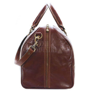 <b>Promotional</b> Leather Duffle <b>Bags</b>-Waterproof Lightweight Polyester Lining Customizable Design & Logo Unisex <b>Travel</b> <b>Bags</b> - Product Image 4