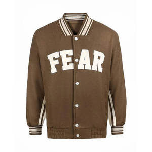 High Street Custom Made Veste pour homme Confortable Manches longues Col montant Tissu de haute qualité Service OEM disponible pour l'hiver - Product Image 1