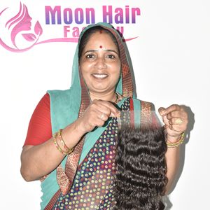 Cheveux humains indiens Remy naturels Bouclés Fermeture HD disponible à des prix compétitifs Fournisseurs et exportateurs disponibles à la vente. - Product Image 6