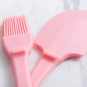 Juego de espátula de silicona antiadherente para alimentos, Mini espátula de silicona de cocina desmontable con cepillo de repostería de silicona - Product Image 2