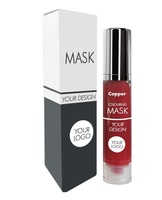 Kalentin Crème colorante pour sourcils vegan longue tenue, masque colorant cuivré 10ml, flacon airless, fabriqué en Italie