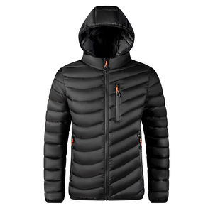 2024 OEM manteaux de haute qualité pour hommes grande poche à fermeture éclair logo personnalisé veste pour hommes imperméable doudoune pour hommes - Product Image 2